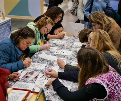 Atelier scrap sur Créations & savoir-faire 2024