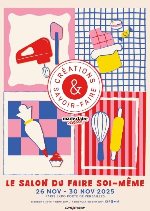 Visuel Cuisine Créative pour Créations & savoir-faire 2025