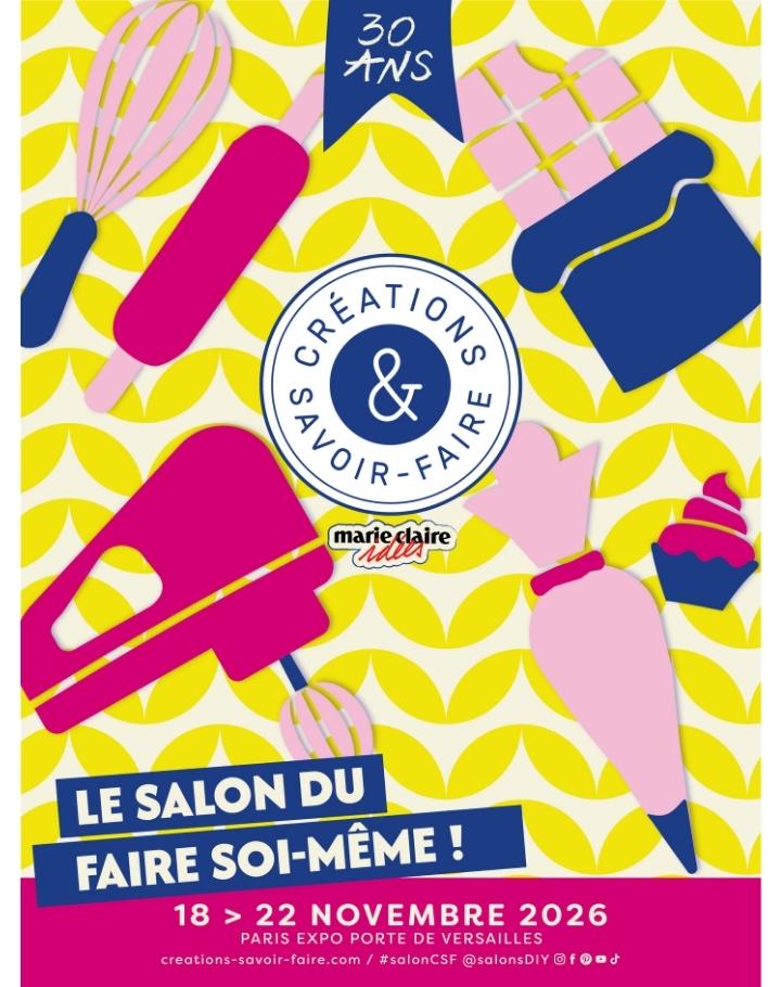 Visuel Cuisine Créative pour Créations & savoir-faire 2025
