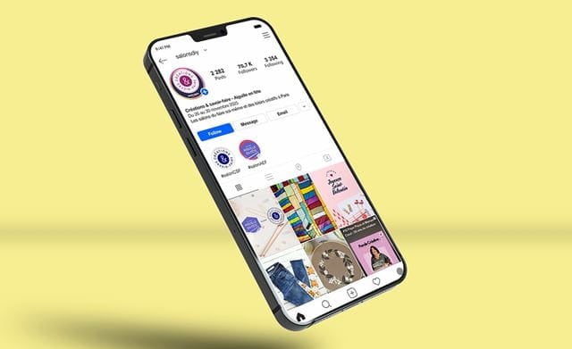 Visuel du compte Instagram du salon Créations & Savoir-faire