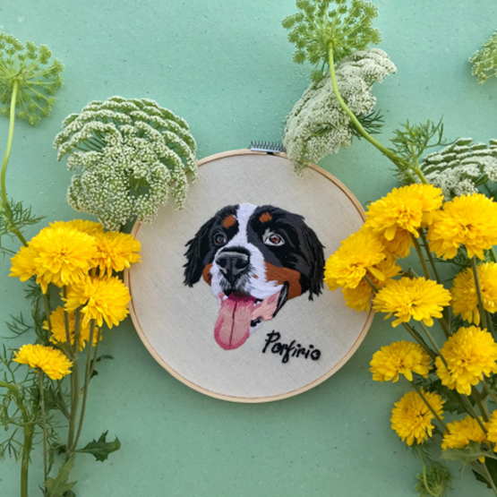 Needle painting