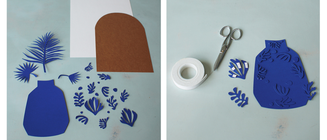 Creations and skills - Paper art tutorial