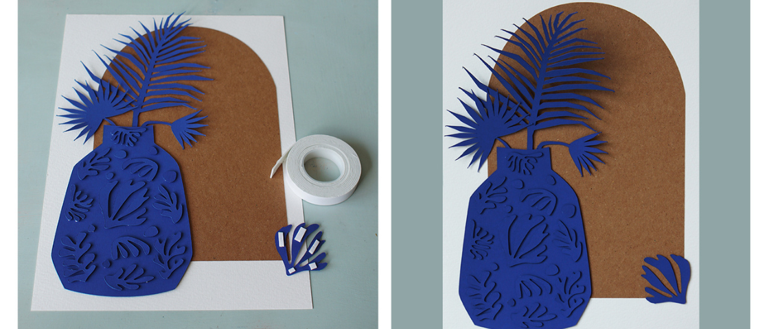 Creations and skills - Paper art tutorial