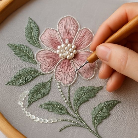Mola, magnifique broderie fait main 40 cm x 30 cm très beau