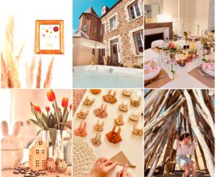 Chic une idée has a warm, poetic atmosphere around its decorations and children's activities.