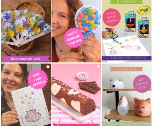Gourmet recipes and crafts for children from La Tribu des Idées.