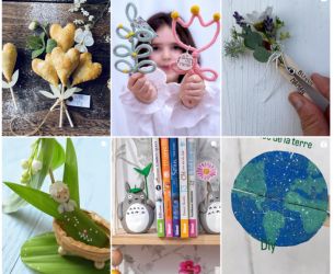 A selection of natural and poetic DIY creations for children by Little Louisette.