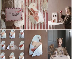 The soft, vintage world of Mer Mag, with paper crafts and children's accessories.