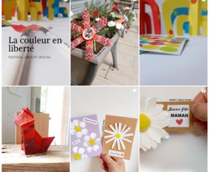 Colourful activities and creative cards for children from MuliDIY.