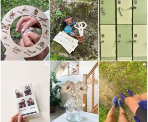 Nature-related DIY activities for children from On joue à quoi maman.