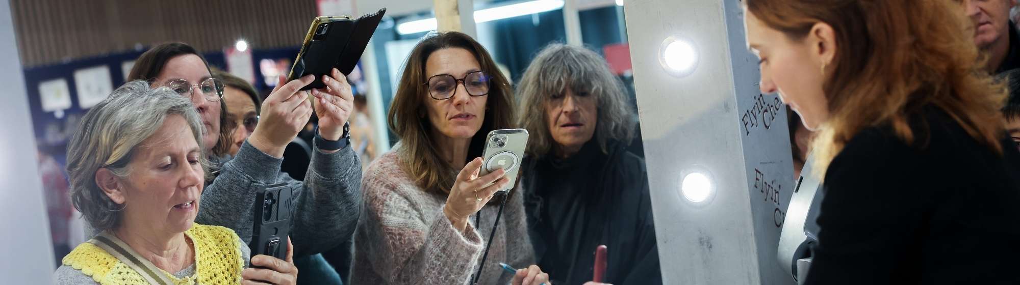 Démonstrations sur l'espace ID Déco de Créations & savoir-faire 2025