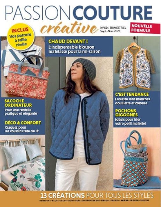 Cover of Passion Couture créative magazine
