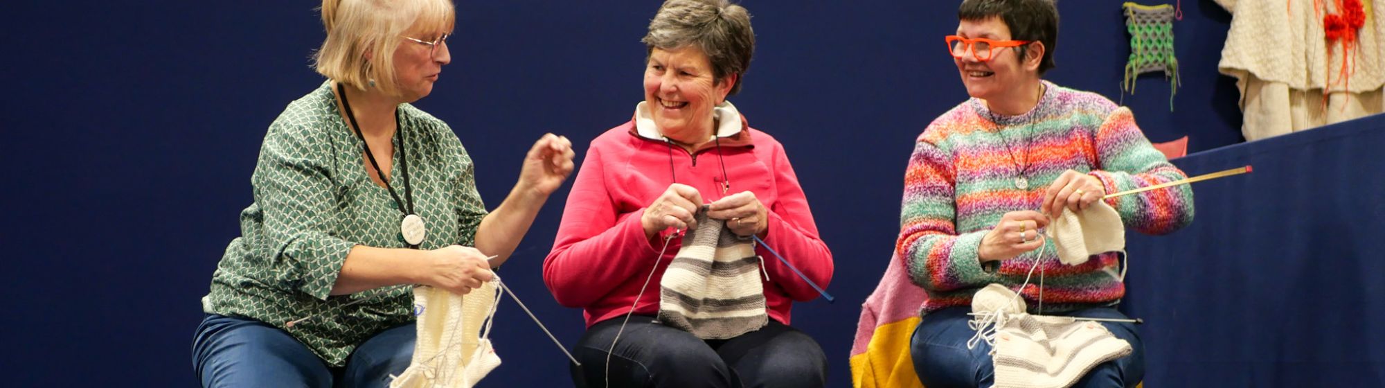 Speed Knitting competition