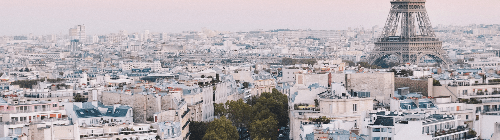 vue aerienne de Paris