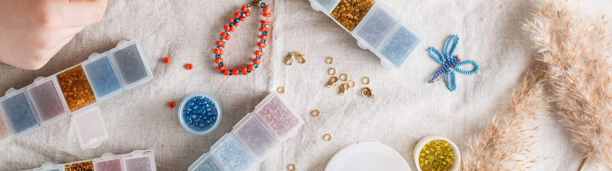 Beads and handmade jewellery workshop