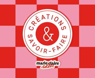 Accessoires de DIY et logo Créations & savoir-faire