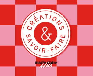 Accessoires de DIY et logo Créations & savoir-faire