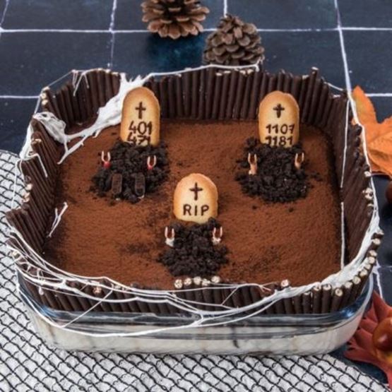 Tiramisu pour Halloween