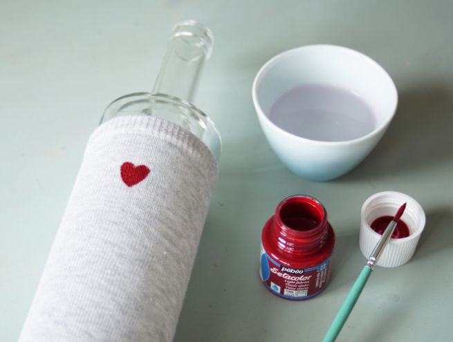 Step 4 of DIY socks for Father's Day