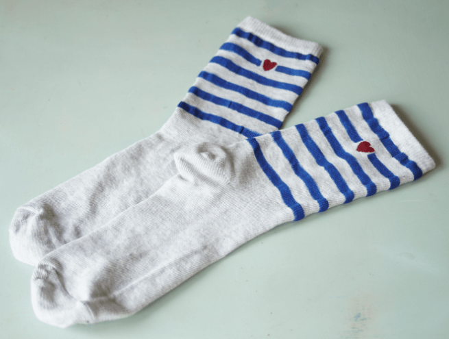 Etape 6 du DIY chaussettes pour la fête des pères
