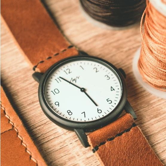 Bracelet de montre en cuir