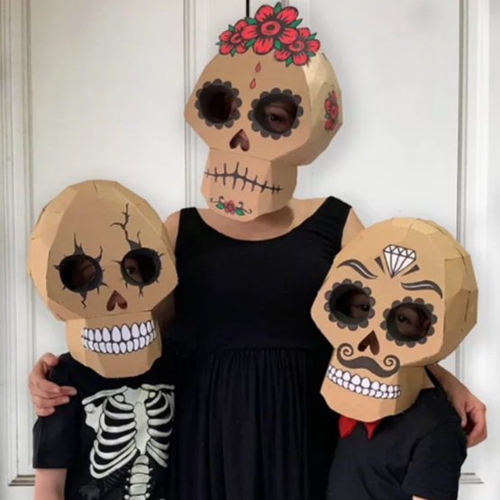 DIY Halloween masks