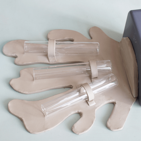 Etape 7 du tuto vase en forme de corail