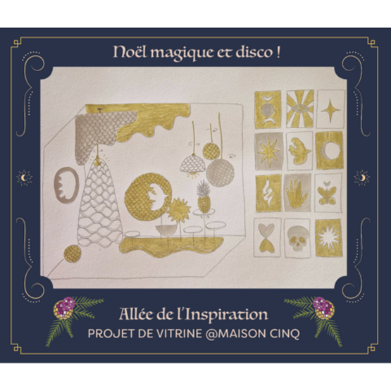 Créations & Savoir-Faire 2024 - Allée de l'inspiration - Vitrine Maison Cinq