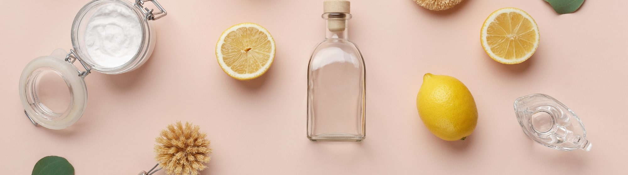 Materials for creating homemade DIY beauty products