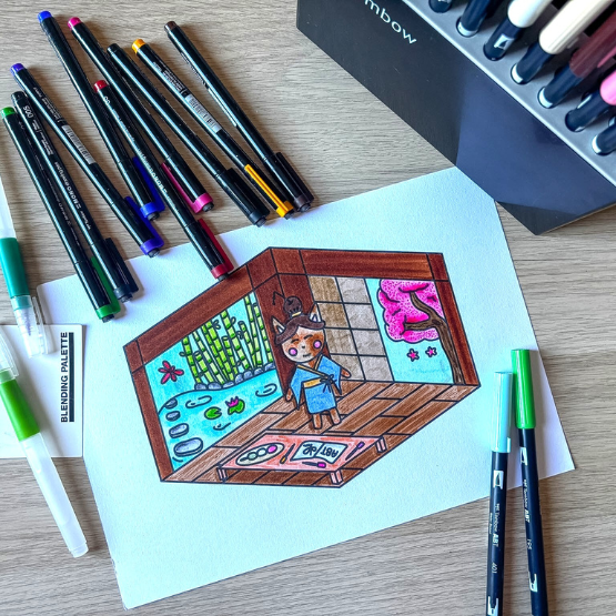 Atelier cosy coloriage