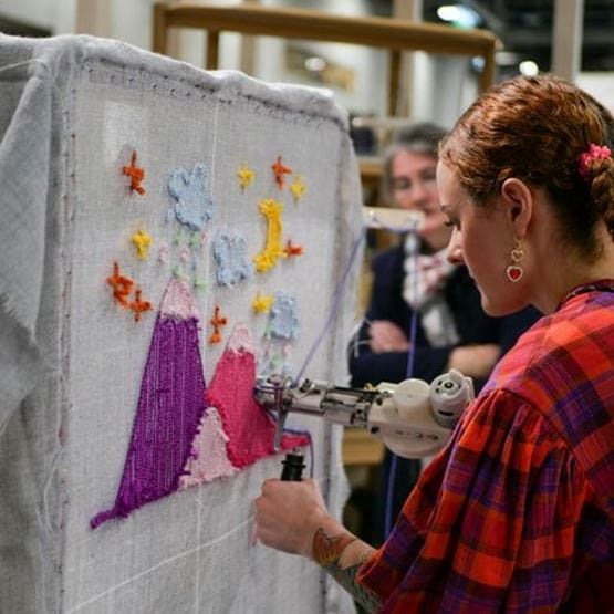 Démonstrations sur le salon Créations & savoir-faire 2025