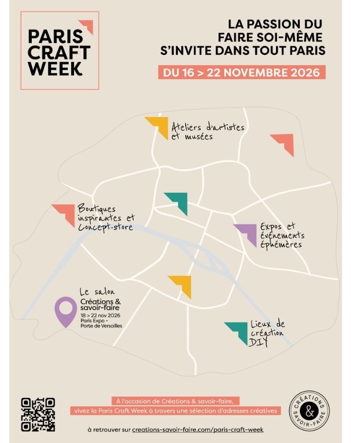 Affiche de Paris Craft Week, un événement de Créations & savoir-faire