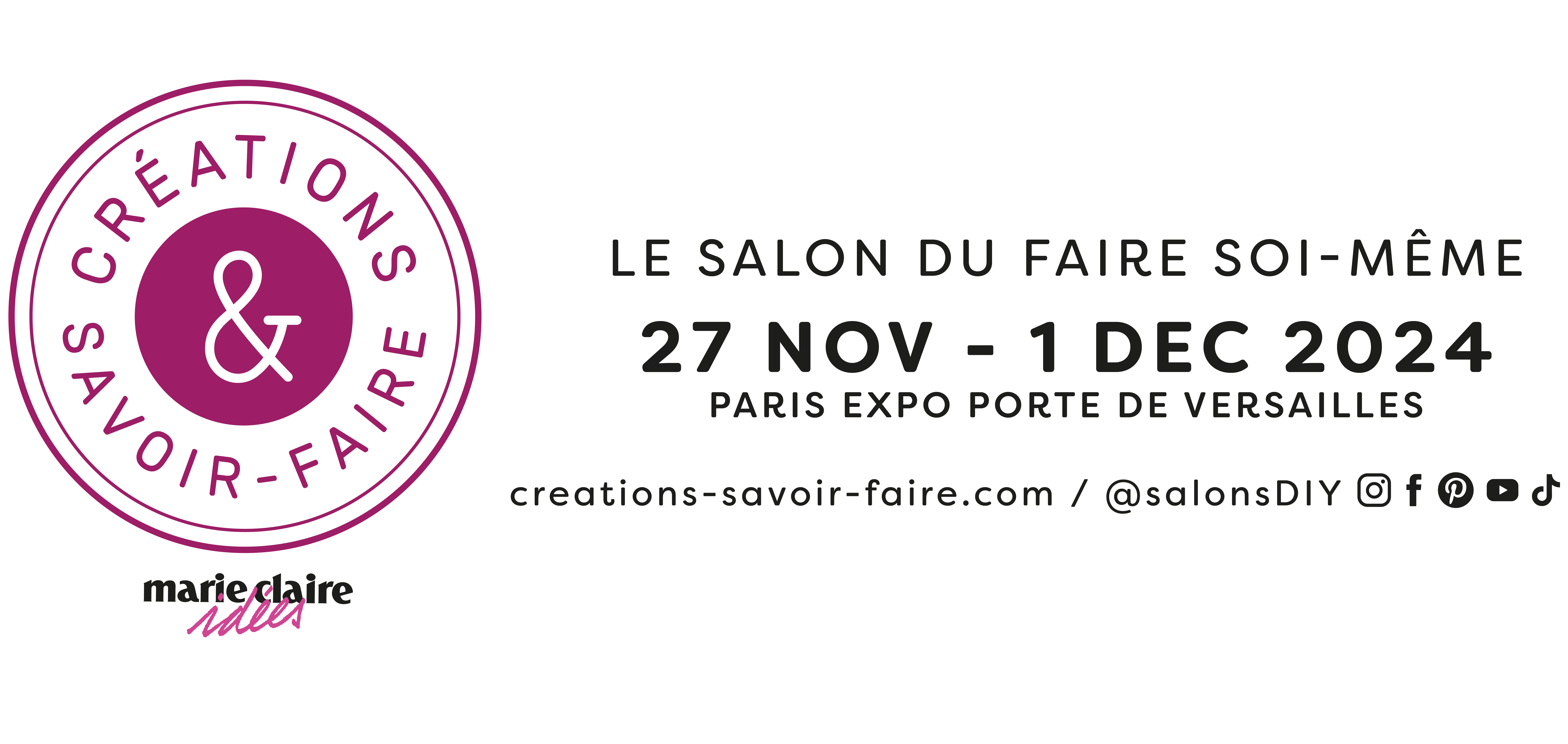 Bloc marque Créations & savoir-faire 2024